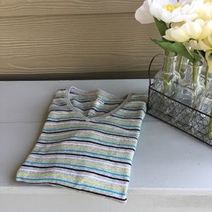 KIM ROGERS V NECK TOP